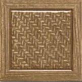 Marazzi I Metalli Di Marazzi Corner/insert 2 X 2 Basketweave Antique Gold Tile & Stone