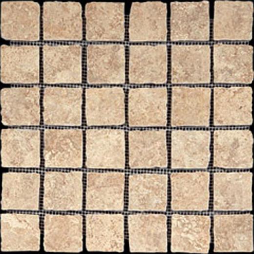 Megatrade Corp. Landscape Series Porcelain Mosaico Nevada Walnut Tile & Stone