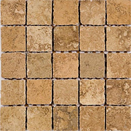 Megatrade Corp. Slate Solutions Mosaico Summer Wheat Tile & Stone