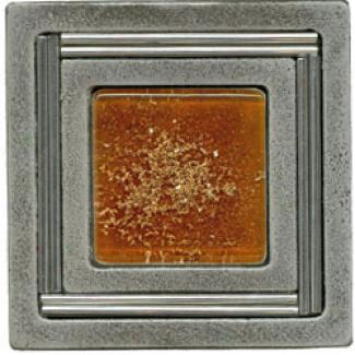 Miila Studios Aluminum Monte Carlo 4 X 4 Monte Carlo By the side of Dark Amber Tile & Sfone