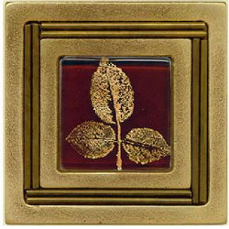 Miila Srudios Bronze Monte Carlo 4 X 4 Monte Carlo With Small Leaves Tile & Stone