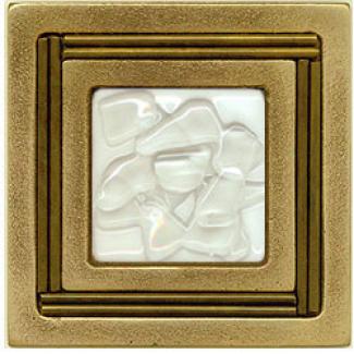 Miila Studios Brown Monte Carlo 4 X 4 Monte Carlo With White Mist Tile & Stone