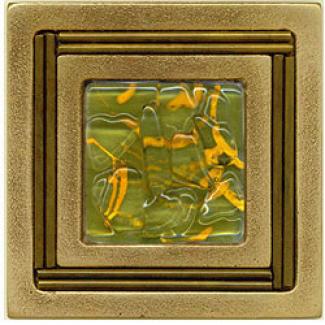 Miila Studios Bronze Monte Carlo 4 X 4 Monte Carlo With Green Tiger Tile & Stone