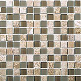Mirage Tile Glass & Stone Mosaic 1 X 1 Mgs106 Tile & Stone