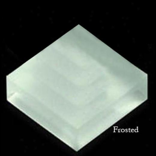 Mirage Tile Loose Tile 6 X 12 Plain White Frosted Tile & Face with ~