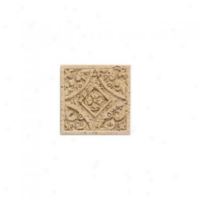 Mohawk Artistic Collection - Accent Statements - Trqvertine Resin Travertine Filigrer Insert Tile & Stone