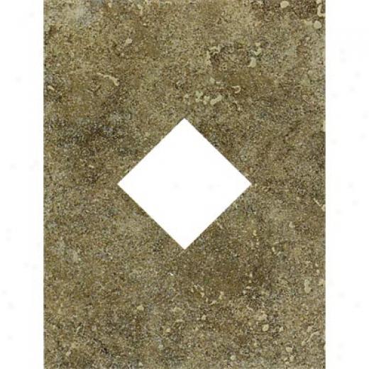 Mohawk Bella Rocca Diamond Cut-out Tuscan Brown Tile & Stone