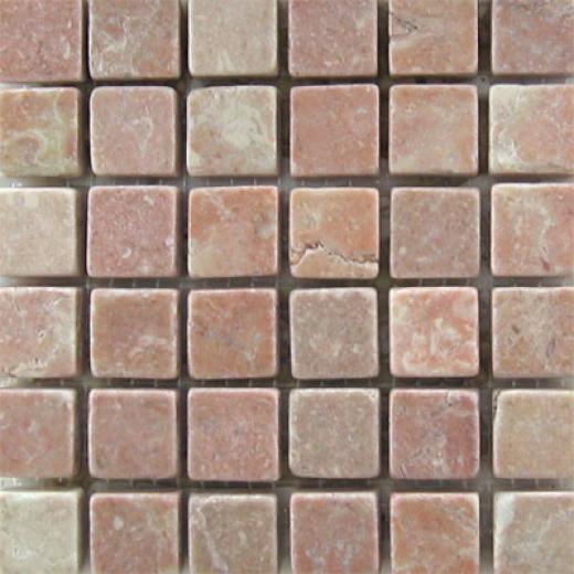 Mohawk Marblestone Mosaics Honed Tea Rose Tile & Stone