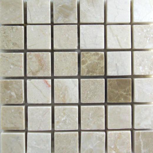Mohawk Marblestone Mosaics Polished Rosso Verona Tile & Stone