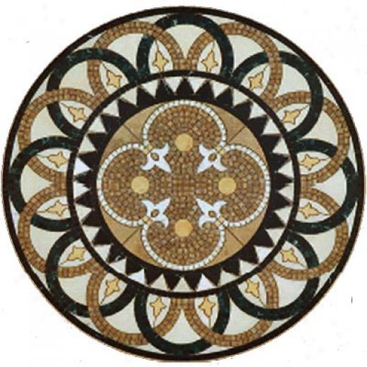 Mohawk Round Rosone 54 X 45 Round Rosone Tile & Stone