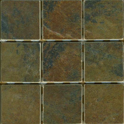 New Planet Casabella Slate Mosaic Rust Tile & Stone