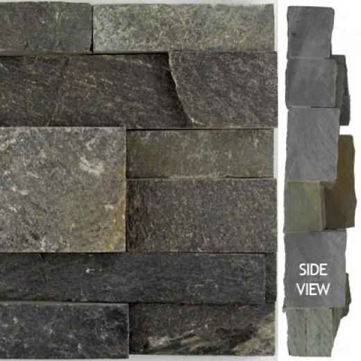 Norstone Stack Stone Charcoal Tile & Stone