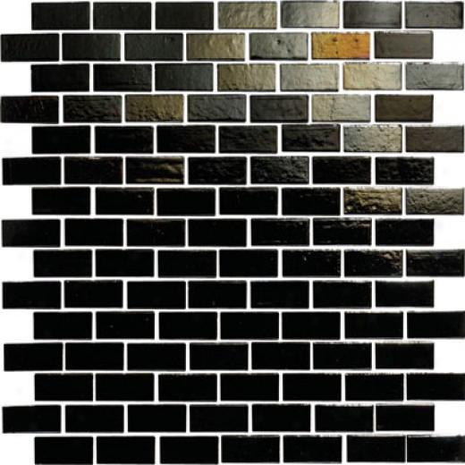 Original Style Iridescent Brickbond Glass Mosaic Jungfrau Tile & Stone