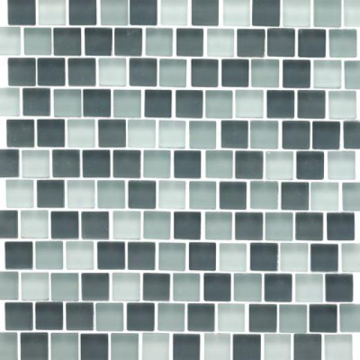 Original Style Offset Sky Mingled Frosted Mosaic Chesapke Tile & Stone