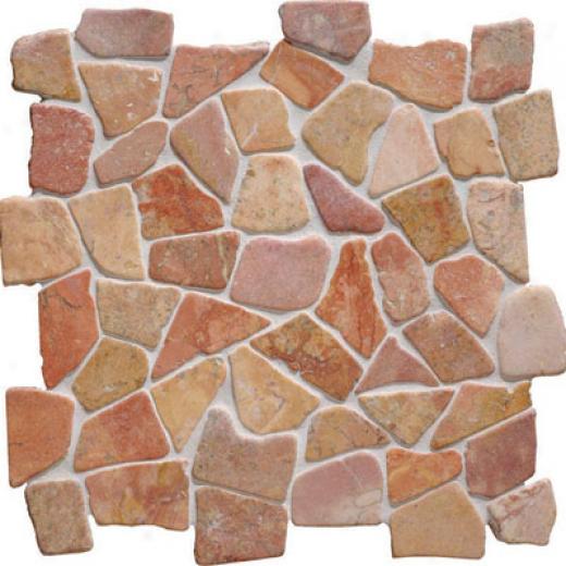 Original Stylee Rustic Mosaic Rustic Red Tile & Stone