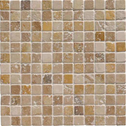 Original Style Venetian Mosaic 7/8 Mixedd Travertine Tile & Stone