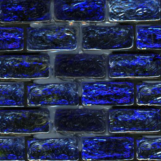Portobello Cool Gem Mosaic 1 X 2 Blue Tile & Stone