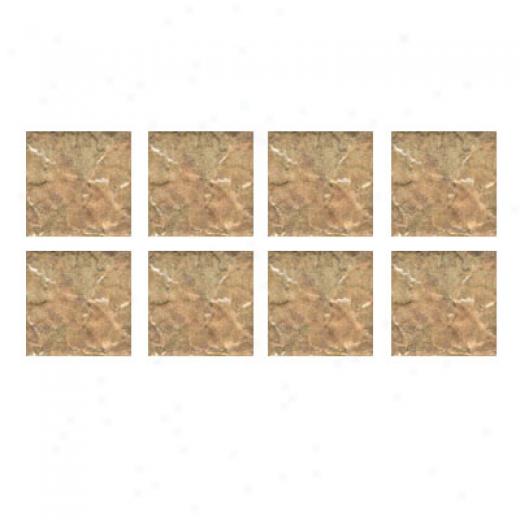 Portobello Ridgestone 1 X 1 Mosaic Amber Tile & Stone