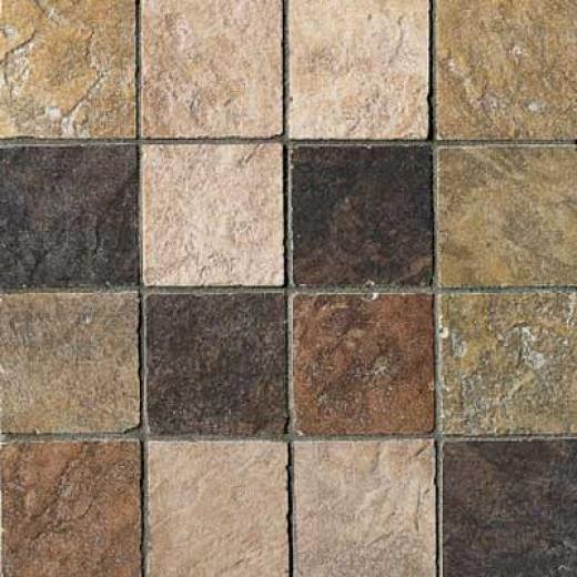 Ragno Riverstone Mosaic Fuerte Black Tile & Stone
