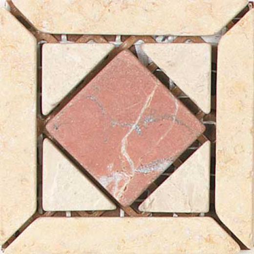 T3soro Lucca Insert Rosso Tile & Stone