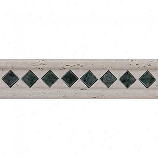 Tesoro Marble Listello/inserts Antique Verde Listello Tile & Stone