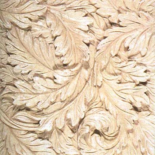 Tilecrest Fauxstone Resin Decos Deco Leaf Almond Tile & Stone
