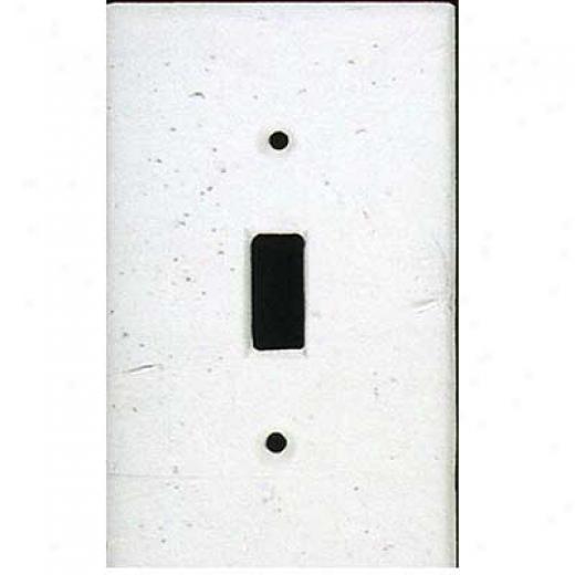 Tilecrest FuxstoneR esin Switch Plztes Switch Plate White Tile & Stone