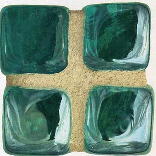 Tilecrest Pebble Series Mosaic Aqua Tile & Stone