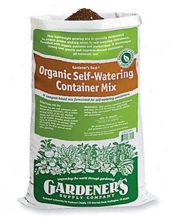 All-organic Seof-watering Container Mix