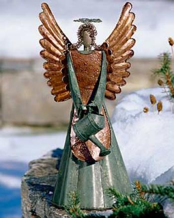 Angel By the side of Watering Can