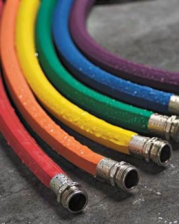 Colorful Rubber Tubing