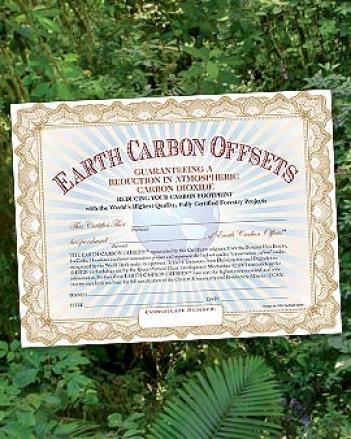 Earth Carbon Offsets, 1 Ton