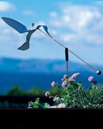 Hummingbird Wind Sculpture