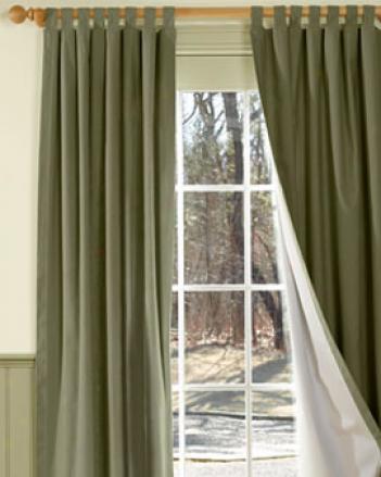 Insulated Tab Curtains 800