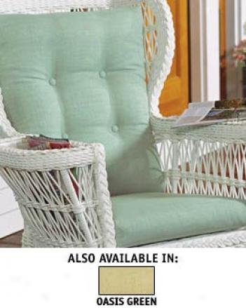 Lake House Reader's Armchair/rocker Cushion Set