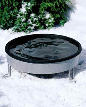 Standing Heated Birdbath