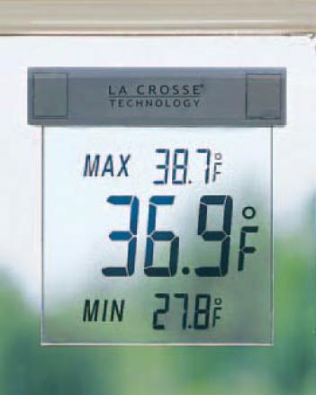 Window-stick Thermometer