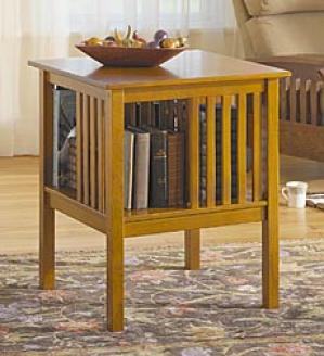Arts & Crafts Style Encyclopedia Table