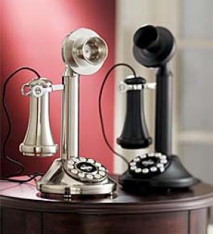 Candlestick Phone  Black Only