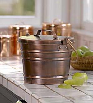 Copper Manure Bucket