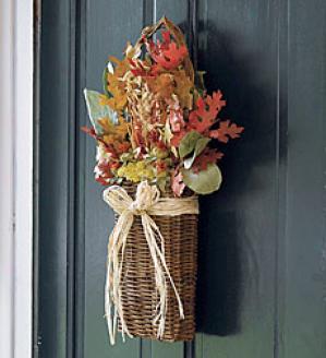 Fall Door Basket