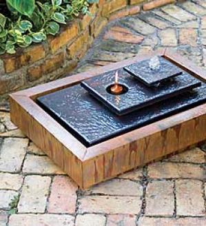 Fire And Water Fountain
