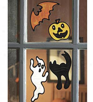 Halloween Window Clings