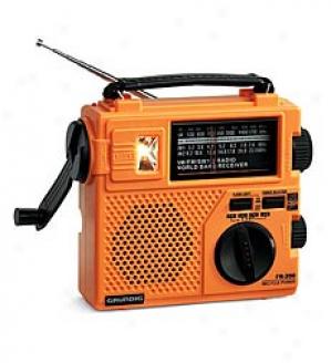 Hand-crank Grundig Emergency Radio