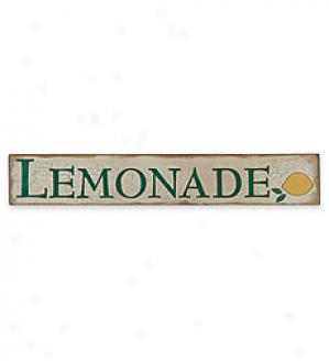 Lemonade Sign,   5-1/2