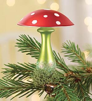 Red Spotted Mushroom Decorate