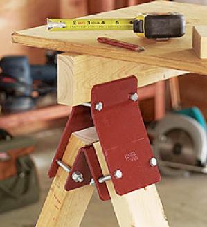 Sawhorse Bracker, Set Of Two