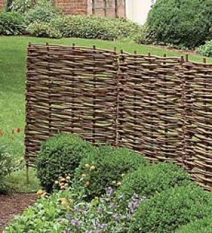 Set Of 6 Willow Screen Stakss