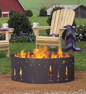 Steel Campfire Ring  30