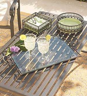 Wrought-iron Serving Tray